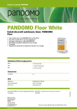 Fiche de caractéristiques de durabilité